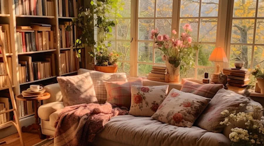 Cottagecore Reading Nook