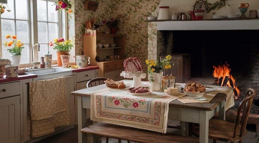 Cottage Core Kitchens