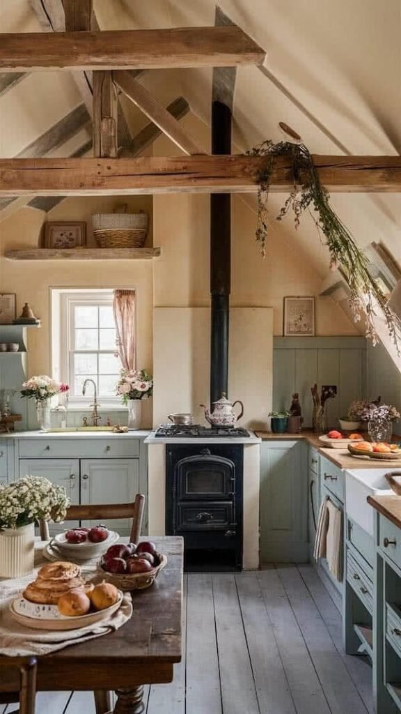 Cottagecore Kitchen Rustic