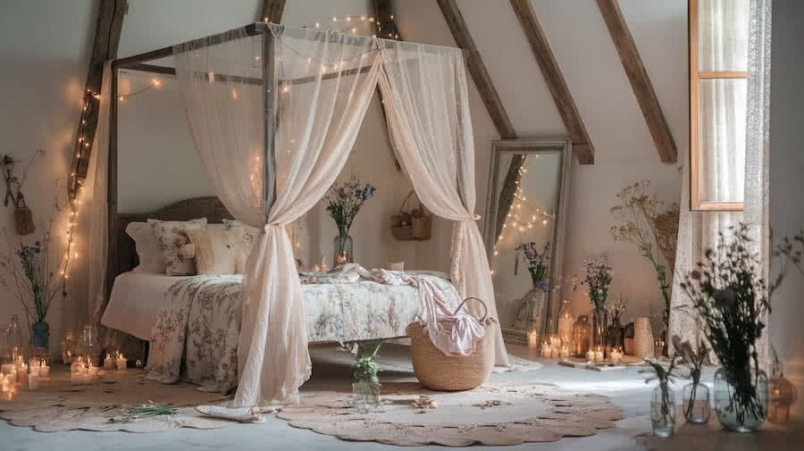 Fairy Cottagecore Bedroom