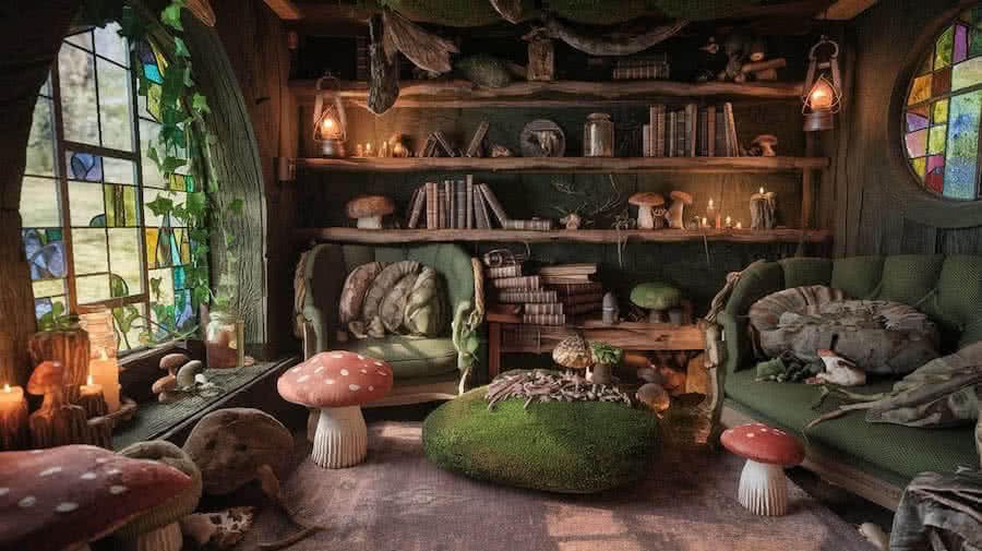 Goblincore Living Room