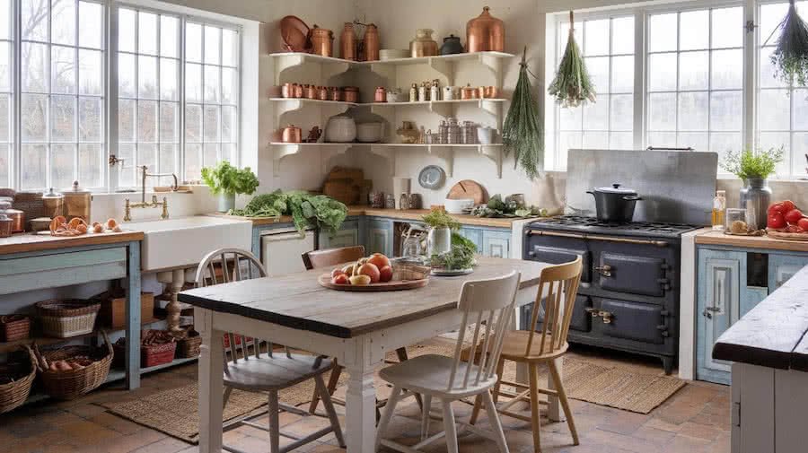 Rustic Farmcore Kitchen